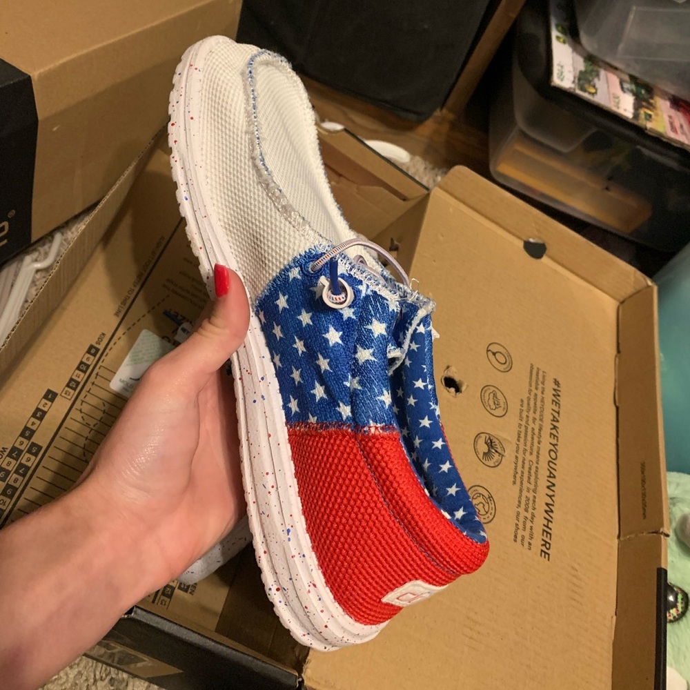 American Flag HeyDudes